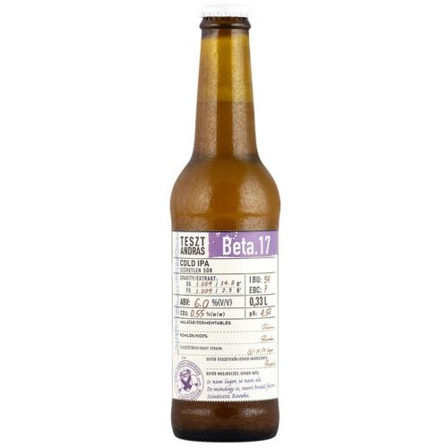 Szent András Teszt András Beta 17  (0,33L) (6 %)