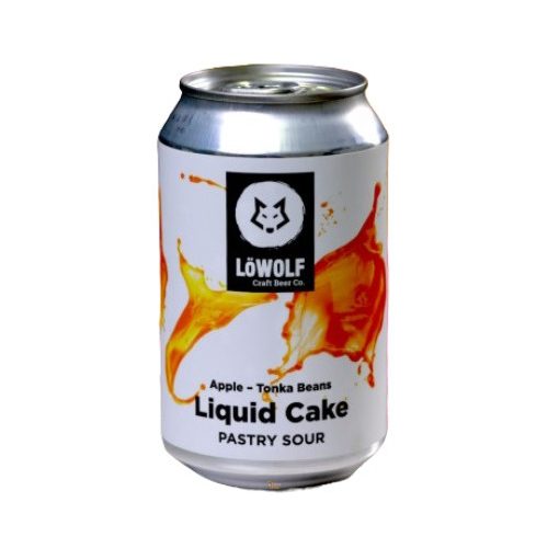 LöWOLF Liquid Cake  Alma és Tonka  - Pastry Sour Ale  0,33L) (6,1 %)