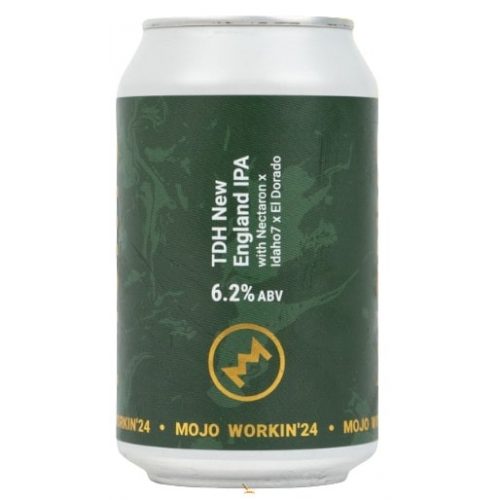 Monyo MOJO WORKIN'24 TDH NEW ENGLAND IPA WITH NECTARON  IDAHO7  EL DORADO    (0,33L) (6,2%)