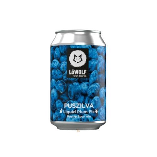 LöWOLF PUSZILVA - Liquid Plum Pie  PASTRY Sour Ale   0,33L) (8 %)