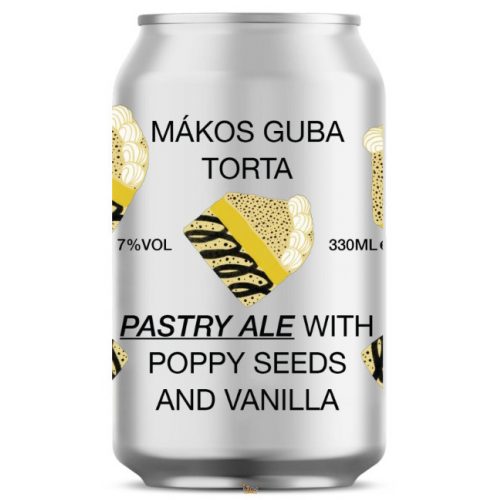 Fraktaal Brewing Mákos Guba Torta  (0,33L) (7 %)