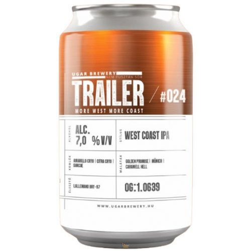 Ugar Trailer 24 -  More West more Coast  (0,33L) (7 %)