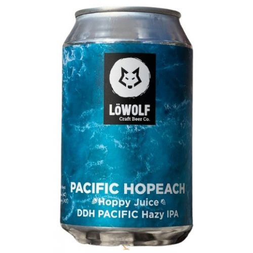 LöWOLF -  Hoppy Juice  Pacific Hopeach  (0,33L) (5.6 %)