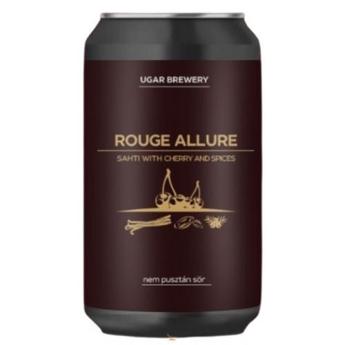 Ugar  Rouge Allure – Sahti  (0,33L)  (12 %)