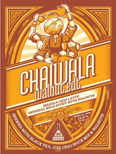 Mad Scientist Chaiwala  walnut edtion  (0,33L) (11,3 %)