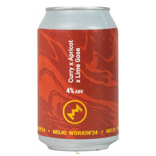 Monyo MOJO WORKIN'24  CURRY  APRICOT  LIME GOSE  (0,33L) (4%)