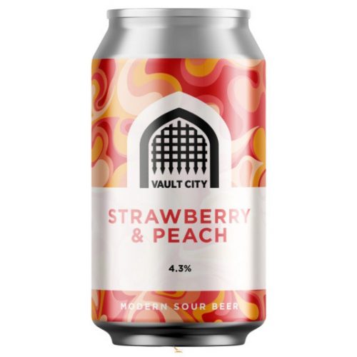 Vault City  Strawberry & Peach (Vegan)  (0,33) (4.3 %)