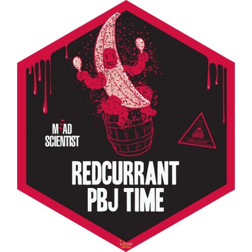 Mad Scientist Redcurrant PBJ Time  /hordóérlelt/ (0,375L) (11 %)