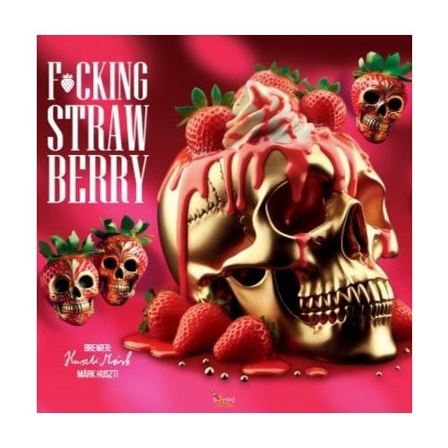 Etyeki F*cking Strawberry  epres  pastry sour  (0,33L) (5%)