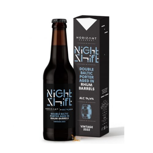 Horizont Night Shift Vintage 2022 / Double Baltic Porter rhumos hordóban érlelve