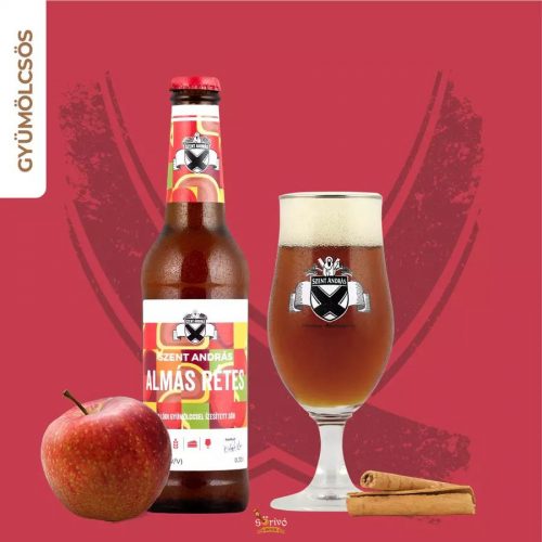 Szent András  Almás Rétes (pastry ale almával, vaníliával és fahéjjal )  (0,33L) (4,2%)