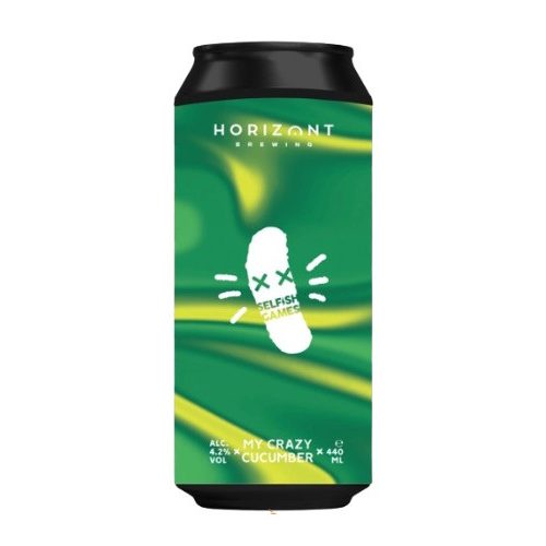 Horizont Selfish Games / My Crazy  Cucumber Lager (0,44L) (4,2%)