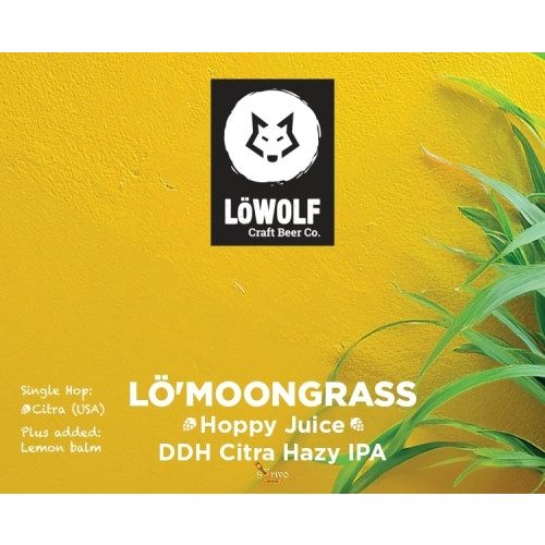 LöWOLF - Hoppy Juice –  Lö’moongrass   (0,33L) (6.1 %)