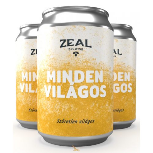 ZealBrewing  Minden világos!   Kölsch   (0,44L) (4,7%)