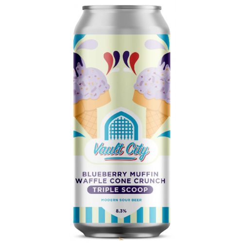 Vault City Blueberry Muffin Waffle Cone Crunch Sour   (0,44) (8.3 %)